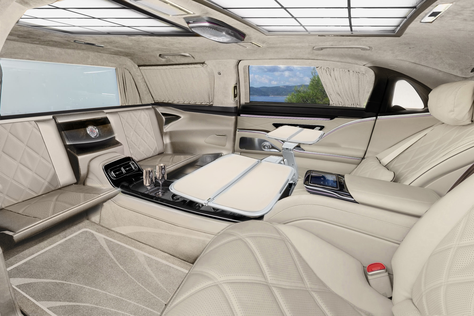 2027 Mercedes-Benz Maybach S 680 STATE CAR Stretched and Armored