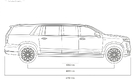  Cadillac Escalade STRETCHED +1016mm WITH LUXURY INTERIOR